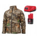 Куртка з підігрівом MILWAUKEE, M12 HJCAMO6-201 (XXXL), камуфляжна (розмір XXXL) (+зар.пр., 1 акум.Х 2Аг)