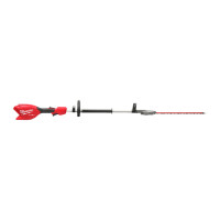 Кущоріз висотний акумуляторний безщітковий MILWAUKEE, M18 FHETSP-0, 180см, лезо 49см