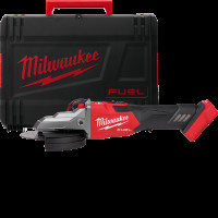 Шліфмашина кутова - болгарка акумуляторна MILWAUKEE M18FSAGF125XB-0X, діаметр 125мм (антивібраційна бокова рукоятка, захисний ко