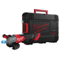 Шліфмашина кутова акумуляторна безщіткова MILWAUKEE, M18 FHSAGO125VXPDB2-0X, діаметр 125мм (антивібраційна бічна рукоятка, захис