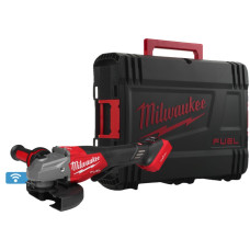 Шліфмашина кутова акумуляторна безщіткова MILWAUKEE, M18 FHSAGO125VXPDB2-0X, діаметр 125мм (антивібраційна бічна рукоятка, захис