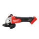 Шліфувальна машина кутова акумуляторна безщіткова MILWAUKEE, M18 FSAG125X-501BRF, діаметр 125мм, 1200Вт, (зарядний пристрій M12-