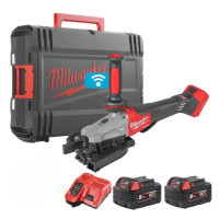 Різак арматури акумуляторний безщітковий MILWAUKEE M18FRBCO32-502X (зарядний пристрій M12-18 FC, 2 акумулятори М18 В5 5Аг, бічна