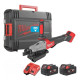 Різак арматури акумуляторний безщітковий MILWAUKEE M18FRBCO32-502X (зарядний пристрій M12-18 FC, 2 акумулятори М18 В5 5Аг, бічна