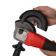 Шліфмашина кутова акумуляторна безщіткова MILWAUKEE, M18 BLSAG125X-0, діаметр 125мм (каркас бічна рукоять, захисний кожух, ключ,
