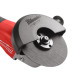 Шліфмашина кутова акумуляторна безщіткова MILWAUKEE, M18 BLSAG125X-0, діаметр 125мм (каркас бічна рукоять, захисний кожух, ключ,