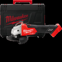 Шліфмашина кутова - болгарка акумуляторна безщіткова MILWAUKEE, M18 FSAG125X-0X, діаметр 125мм (каркас, антивібраційна бокова ру
