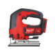 Лобзик акумуляторний MILWAUKEE, M18 BJS-0X (каркас. полотно, адаптер, кожух, насадка, накладка підошви, HDкейс)