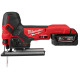 Лобзик акумуляторний MILWAUKEE, M18 FBJS-502Х (зарядний пристрій М12-18 FС, 2 акумулятори М18 В5 5Аг, аксесуари, HDкейс)