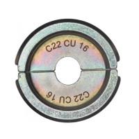 CRIMP DIE C22 CU16/C5 -1PC