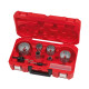 Набір коронок Holesaw BiM Contractor MILWAUKEE Set 1 (Ø25/32/40/54/68/76мм) (10шт.), пластиковий кейс