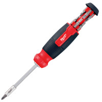 Викрутка зі змінними вставками 14-в-1 (PH/PZ/SL/TX/HEX) MILWAUKEE (PH1 / PH2 / PZ1 / PZ2 / T10 / T15 / T20 / T25 / Hex 3 / Hex 4