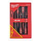 Набір викруток ізольованих VDE MILWAUKEE, (SL2,5/ SL3/ SL4/ SL5.5/ PH1/PH2 / викрутка-тестер) (7шт)