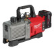 Насос вакуумний акумуляторний MILWAUKEE, M18 FVP5-801 з адаптером (зарядний пристрій M12-18 FC, 1 акумулятор М18 FB8 8Аг, масло)