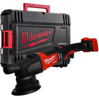 Машина полірувальна ексцентрикова акумуляторна безщіткова MILWAUKEE, M18 FUEL FROP15-0X, діаметр 125мм (каркас, HDкейс)