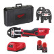 Обтискач гідравлічний акумуляторний для труб MILWAUKEE, M12 HPT-202C V-SET2 (зарядний пристрій С12 С, 2 акумулятори М12 В2 2Аг,