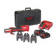 Обтискач гідравлічний акумуляторний для труб MILWAUKEE, M18 BLHPT-202C U-SET (зарядний пристрій М12-18 С, 2 акумулятори М18 В2 2