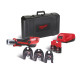 Обтискач гідравлічний акумуляторний для труб MILWAUKEE, M12 HPT-202C M-SET (зарядний пристрій С12 С, 2 аккумулятори М12 В2 2Аг,