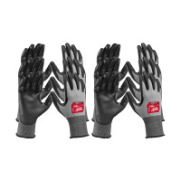 Рукавиці робочі Hi-Dex MILWAUKEE, з опором порізам 3/С рівня, розмір 9/L, (12 пар)