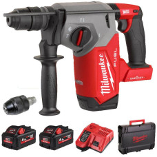 Перфоратор акумуляторний SDS-PLUS MILWAUKEE, M18 ONEFHX-552, 2,5Дж (зарядний пристрій М12-18 FC, 2 акумулятори М18 НВ5.5 5,5Аг,