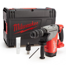 Перфоратор акумуляторний SDS-PLUS MILWAUKEE, M18 ONEFHPX-0X, 5Дж (каркас, патрон FIXTEC 13мм, HDкейс)