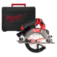 Пила дискова ручна акумуляторна безщіткова MILWAUKEE, M18 FCSDC165-0C, діаметр 165мм (каркас, кейс)