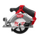 Пила дискова ручна акумуляторна безщіткова MILWAUKEE, M12 FCS442-502X, діаметр 140мм (зарядний пристрій С12 С, 2 акумулятори М12