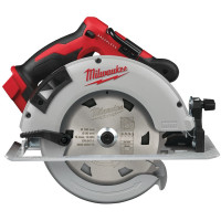 Пила дискова ручна акумуляторна MILWAUKEE, M18 BLCS66-0X, діаметр 190мм (каркас, HDкейс)