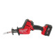 Пила шабельна акумуляторна MILWAUKEE, M18 FHZ-502X (зарядий пристрій M12-18 FC, 2 акумулятори М18 В5 5Аг, полотно, HDкейс)