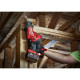 Пила шабельна акумуляторна MILWAUKEE, M18 FHZ-502X (зарядий пристрій M12-18 FC, 2 акумулятори М18 В5 5Аг, полотно, HDкейс)