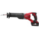 Пила шабельна акумуляторна MILWAUKEE, M18 BSX-402C (зарядний пристрій М12-18 С, 2 акумулятори М18 В4 4Аг, полотно, кейс)