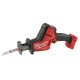 Пила шабельна акумуляторна MILWAUKEE, M18 FHZ-0X  (каркас, полотно, HDкейс)