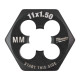 Плашка шестигранна MILWAUKEE, М11-1,50мм