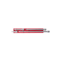 Набір подовжувач хромованих для головок 1/2'' MILWAUKEE, (4шт)