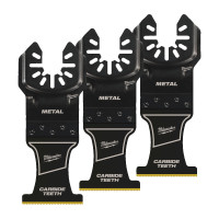 Полотно для мультитула Bi-Metal Carbide OPEN-LOK MILWAUKEE, 35х38мм, (3шт), (метал)