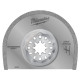 Полотно для мультітула STARLOCK MILWAUKEE, Diamond Grit 75х25х1,2мм (видалення затирки)