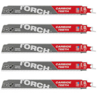 Полотно для шабельних пил TORCH CARBIDE MILWAUKEE, 230х2,5мм, (5шт), (метал)