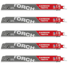 Полотно для шабельних пил TORCH CARBIDE MILWAUKEE, 230х2,5мм, (5шт), (метал)