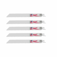 Полотно для шабельних пил THIN KERF MILWAUKEE, 200х3,1/2,1мм, (5шт), (універсальні)