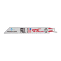 Полотно для шаб. пили THIN KERF IceH MILWAUKEE, 150мм/ крок зуба 1,8мм, (5шт), (метал)