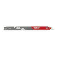 Полотно для шабельних пил TORCH CARBIDE MILWAUKEE, 300х2,5мм, (метал)
