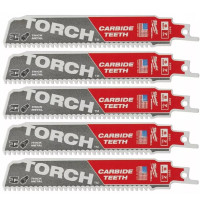 Полотно для шабельних пил TORCH CARBIDE MILWAUKEE, 150х3,1мм, (5шт), (метал)