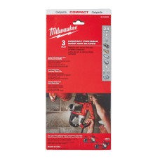 Полотно для стрічкових пил MILWAUKEE, 898,52х1,0мм, (?4мм товщина стінки), (3шт)