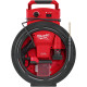 Машина прочистна акумуляторна MILWAUKEE, M12 HSFSM-602, 5м (зарядний пристрій С12 С, 2 акумулятори М12 В6 6Аг, картонне пакуванн