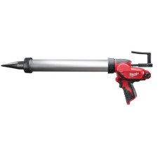 Пістолет для герметиків акумуляторний MILWAUKEE, M12 PCG/600A-0, 600мл (каркас, алюмінієва труба 600мл, картонне пакування)