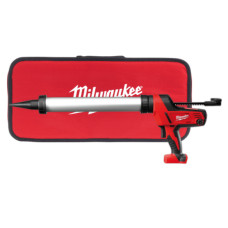 Пістолет для герметиків акумуляторний MILWAUKEE, C18PCG/600A-0B, 600мл (каркас, алюмінієва туба, сумка)