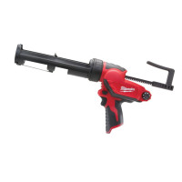 Пістолет для герметиків акумуляторний MILWAUKEE, M12 PCG/310C-0, 310мл (каркас, пластиковий картридж, картонне пакування)