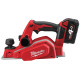 Рубанок акумуляторний MILWAUKEE, M18 BP-402C, 82мм (зарядний пристрій М12-18 С, 2 акумулятори М18 В4 4Аг, кейс)