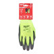 Рукавиці робочі сигнальні Hi-Vis MILWAUKEE, з опором порізам 1/А рівня, розмір 10/XL
