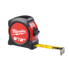 Рулетка MILWAUKEE, 2м/6фт (13мм)